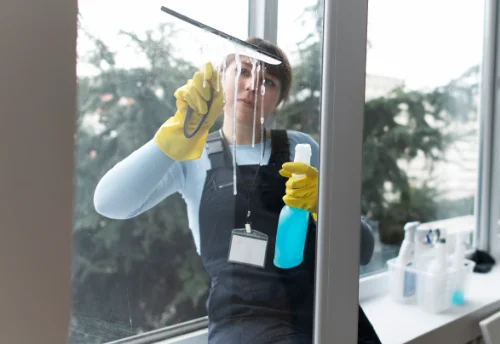 Nettoyage de vitres intérieures et extérieures à Porcheux
